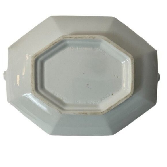 Heritage Posy By Johnson Brothers Covered Vegetable Dish With Handles England - Picture 12 of 14